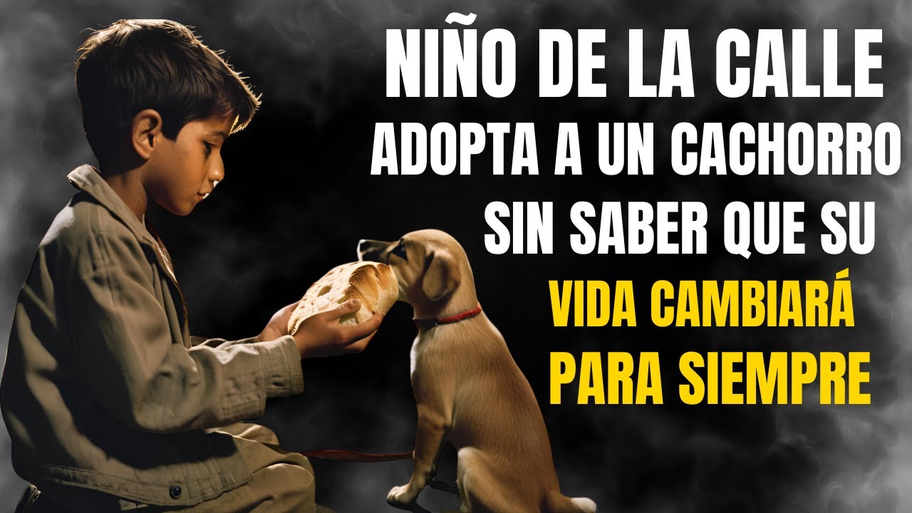 Niño de la calle adoptó a un cachorro y su vida solitaria cambió para siempre