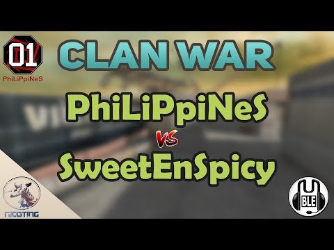 CrossFire PH: Clan War #9 - PhiLiPpiNeS vs SweetEnSpicy