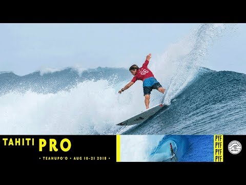 Coffin vs. Rodrigues vs. O'Leary - Round One, Heat 12 - Tahiti Pro Teahupo'o 2018