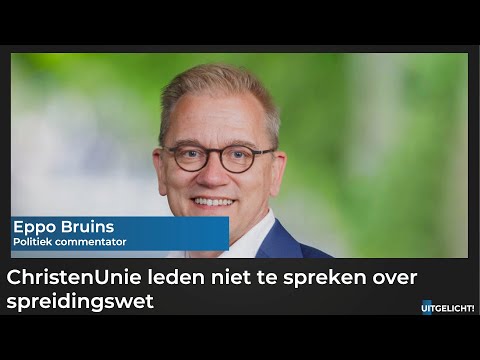Uitgelicht! 02 juni 2023 - Eppo Bruins over de onduidelijkheid rond de spreidingswet