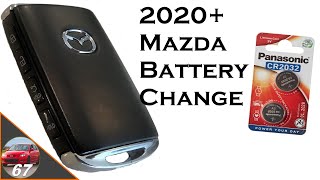 Mazda Key Battery Change 2020+