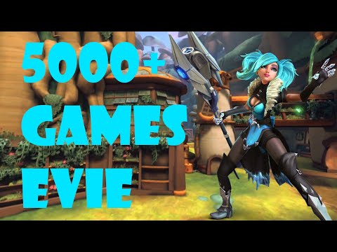 Paladins - I played over 5000 games with Evie