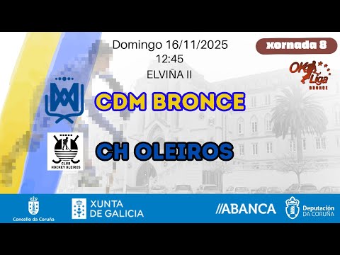 🎥​ CDM hockey patines - Club hockey Oleiros [OK Liga Bronce masculina - J08]