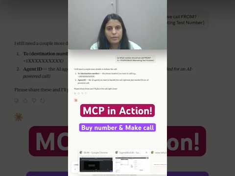 Buy Phone Numbers + Trigger Calls | SigmaMind MCP Server Demo