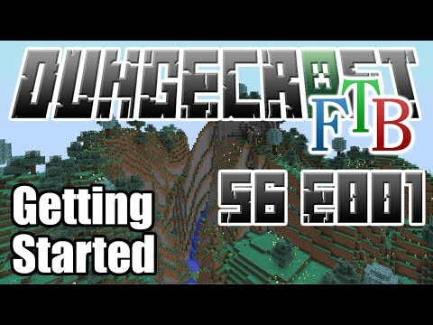DungeCraft - Getting Started! - S6 E001 - Modded Minecraft