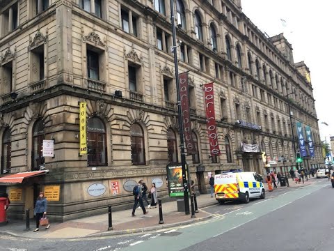 Double death as body is found in hotel room after another 'fell from window' in Manchester