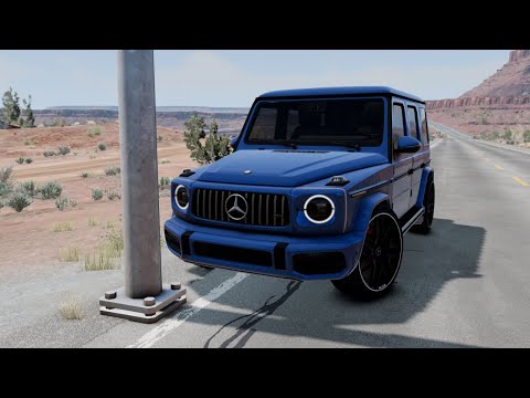 Loss of Control Car Crashes 57 - BeamNG Drive