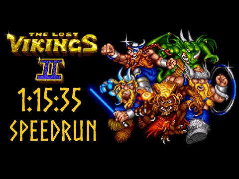 The Lost Vikings 2 - Any% Speedrun in 1:15:35