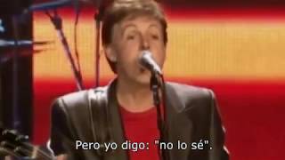 Paul McCartney - Hello Goodbye (Sub Español) | USA 2002 HD