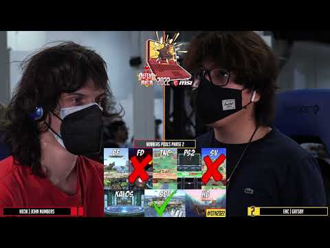 [Smash Ultimate] Ho3K  John Numbers vs ENC  Gatsby - DTNPC (Winners Pools Phase 2)