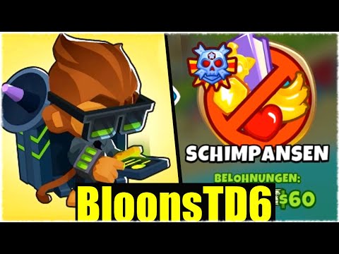 DIE BENJAMIN SCHIMPANSENTAKTIK! - Bloons Td6 [Deutsch/German]