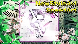 【携帯GFX】New Style Avi Speed Art【SA】