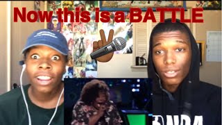 The Voice Kymberli Joye Battles OneUp “Mercy” REACTION!!!