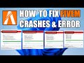 FiveM HOW TO FIX ALL CRASHES AND ERRORS ON FIVEM (2023 STILL WORKING)
