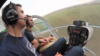 preview picture of video 'Training flights with Hiller H-23 Raven helicopter at Budaörs airfield'
