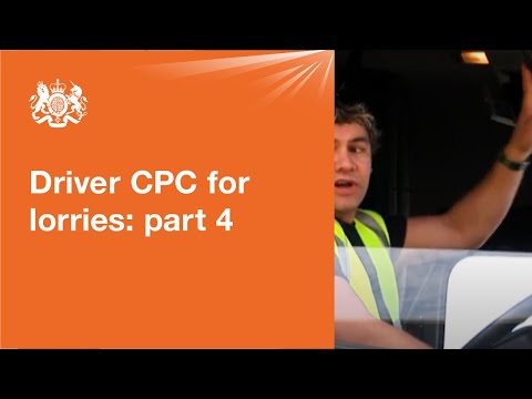 Driver CPC for lorries: part 4 - practical demonstration test