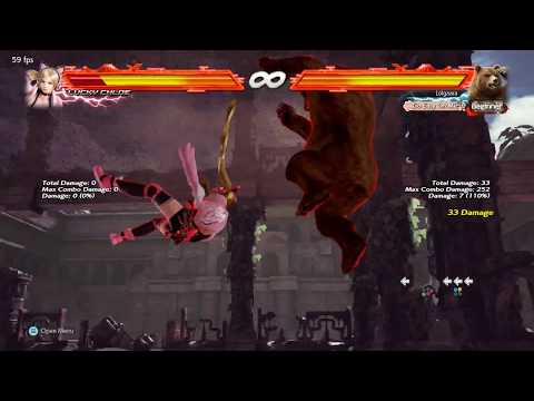 Tekken 7 Kuma HBS f1+2 (Throw) Combo