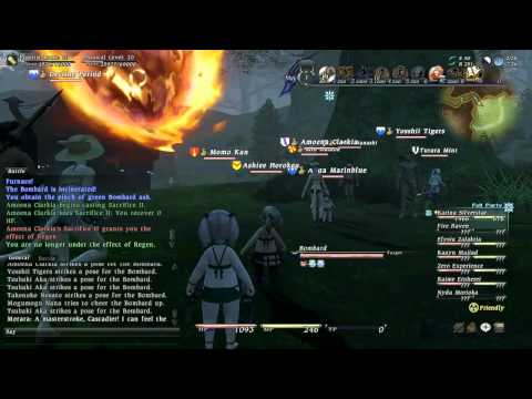 Let's Play Final Fantasy XIV [135] Gridania Bomb is Taking a Long Time to Escort