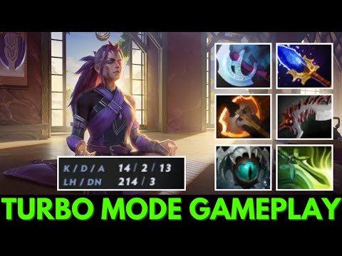 [Turbo Mode] Dota 2 Anti-Mage Real Super Hard Carry Fast Farming Machine
