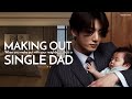 WHEN YOU MAKE OUT WITH YOUR NEIGHBOUR WHO'S A SINGLE DAD (Jeon Jungkook ff) ONESHOT🥀