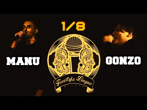 [1/8] GONZO vs MANU | Ustawka vol 2 | Sezon 6 | Poznań Freestyle League