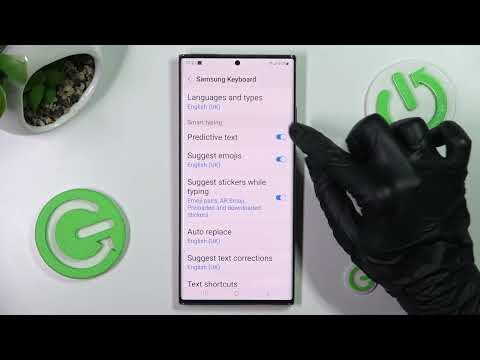 How to Activate Predictive Text on SAMSUNG Galaxy Note 20 Ultra