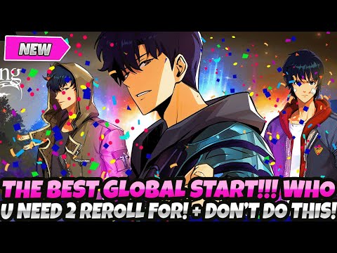 *HOW TO GET A PERFECT GLOBAL START* BEST SSR CHARACTERS & WEAPONS TO REROLL FOR (Solo Leveling Arise