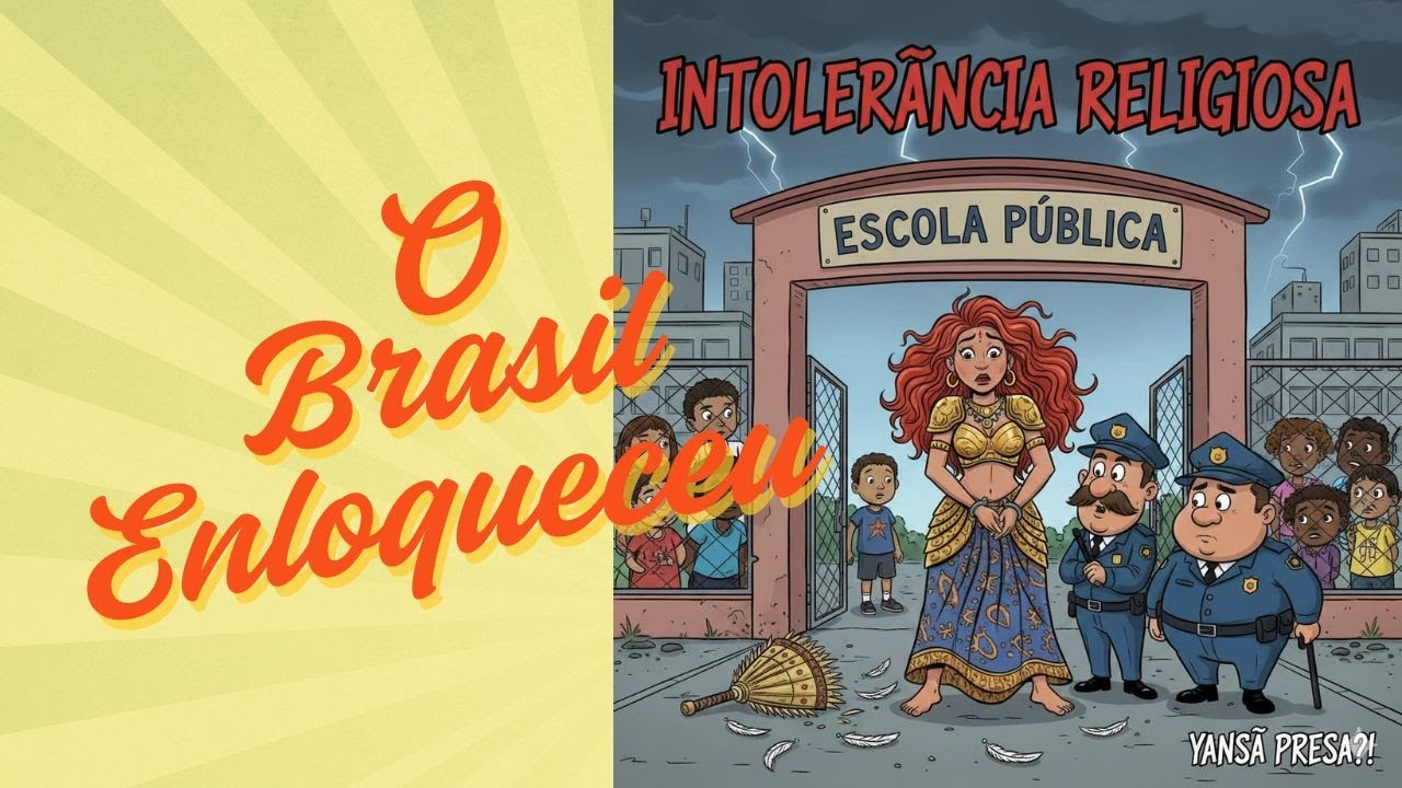 Bate Papo Semanal - Yansã foi presa em escola estadual!