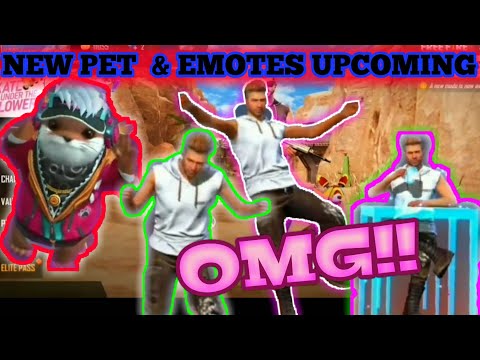 Free fire new pet, new all emotes | mystery shop 8.0 unlock elite pass