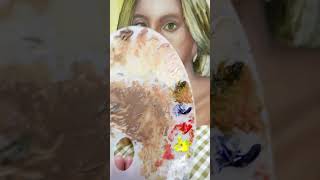 Mixing skintone from five colors only using oil paint