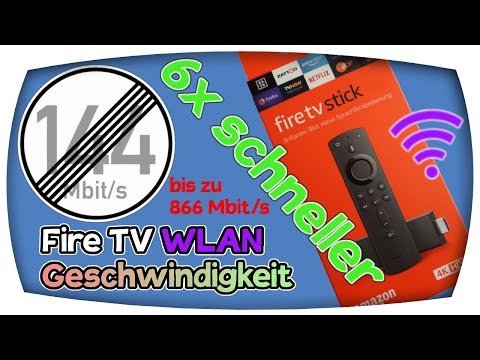 FireTV WLAN Geschwindigkeit 5 GHz Kanäle Datendurchsatz erhöhen WiFi Amazon Fritzbox Speedport Lag