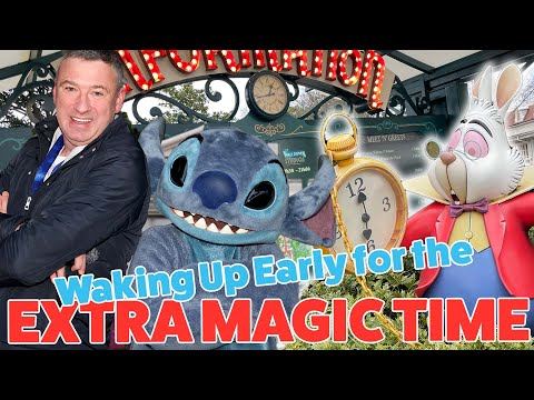 What can you do in the Extra Magic time as a Disneyland Paris Hotel Guest?