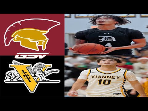 #2 De Smet vs #2 Vianney (Pt 2): MCC Rivalry | Full Game Highlights #highschoolbasketball