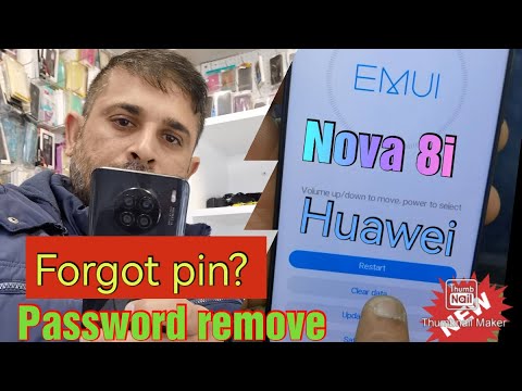 Huawei Nova 8i password remove factory rest