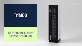 TriMOD háromfázisú moduláris UPS 10-től 80 kW-ig