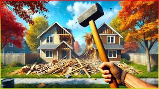 This is a New Ultimate Demolition Game - Deconstruction Simulator Gameplay