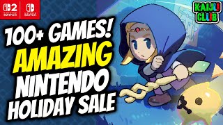 100+ GAMES! AMAZING Nintendo Holiday eShop Sale for Switch/Switch 2!