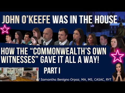 JOHN O'KEEFE WAS IN THAT HOUSE! HOW I FIGURED IT OUT a 3 Part Series. P1.