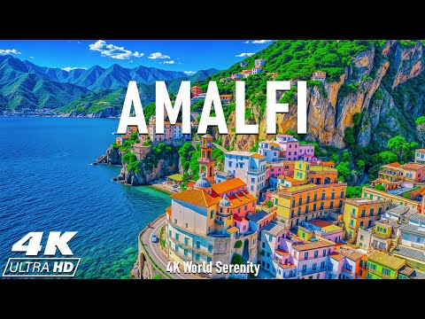 Amalfi Coast 4K – Discover Italy’s Divine Coastline with Clifftop Towns and Sea Views