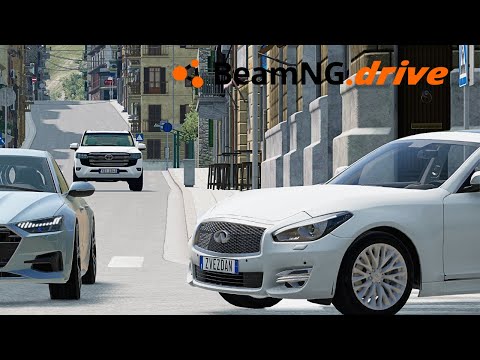 Realistic Car Crash #58 - BeamNG Drive #beamng