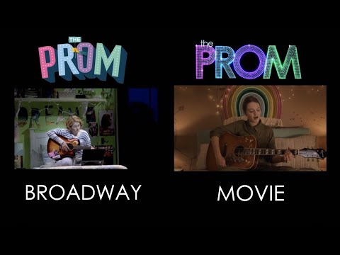 Unruly Heart from "The Prom" comparison of the Movie and the Broadway Production