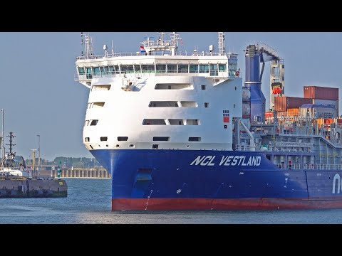 20 GIANT SHIPS AT THE PORT OF ROTTERDAM - 4K SHIPSPOTTING JUNE 2025