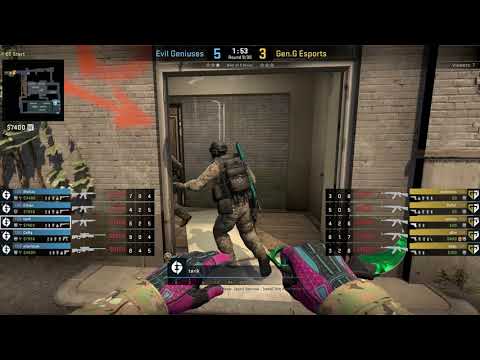 tarik vs Gen.G Esports - de_train - CT by demtovideo