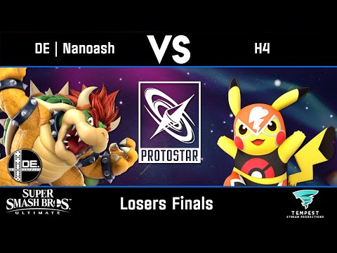 DE | Nanoash (Bowser) vs H4 (Pikachu) - Losers Finals - Protostar #18