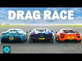 Ferrari V Lambo V Porsche Hybrid Supercar RACE