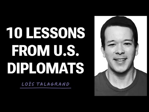 How U.S. Diplomats Learn Languages (10 Lessons)