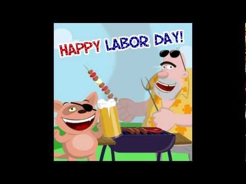 Funmoods -"Happy Labor Day" animated card