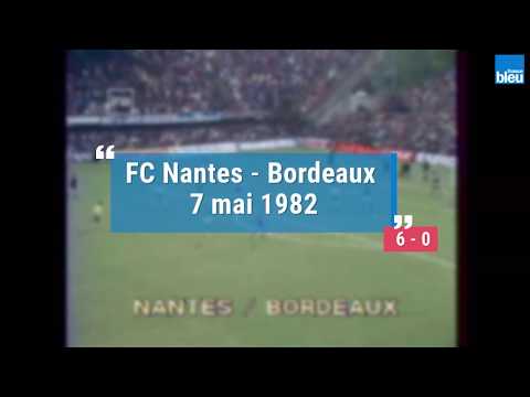 FC Nantes - Bordeaux, 7 Mai 1982