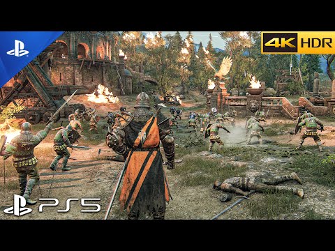 (PS5) THE BLACKSTONE | ULTRA Realistic Immersive Graphics Gameplay [4K 60FPS HDR] For Honor