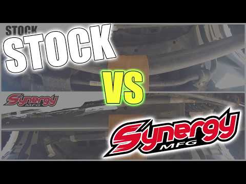 STOCK vs SynergyMFG - Ram Heavy Duty Tie Rod